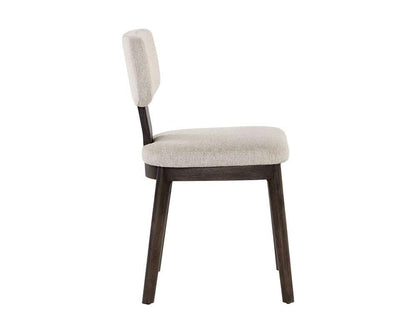 Sunpan - Rickett Dining Chair - Dark Brown - Dove Cream (Set Of 2) - 107881 veiw 3