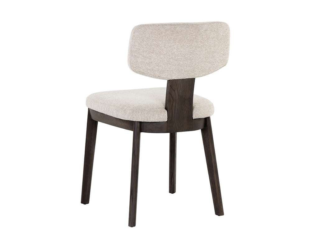 Sunpan - Rickett Dining Chair - Dark Brown - Dove Cream (Set Of 2) - 107881 veiw 4