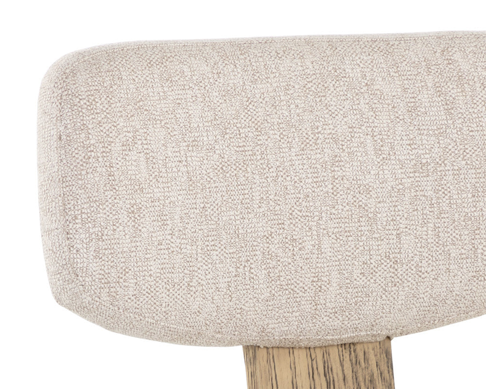 Sunpan - Rickett Dining Chair - Weathered Oak - Dove Cream (Set Of 2) - 107883 view 8