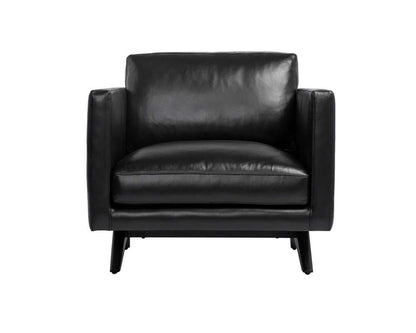 Sunpan - Westport Rogers Armchair - Cortina Black Leather - 110577 veiw 2