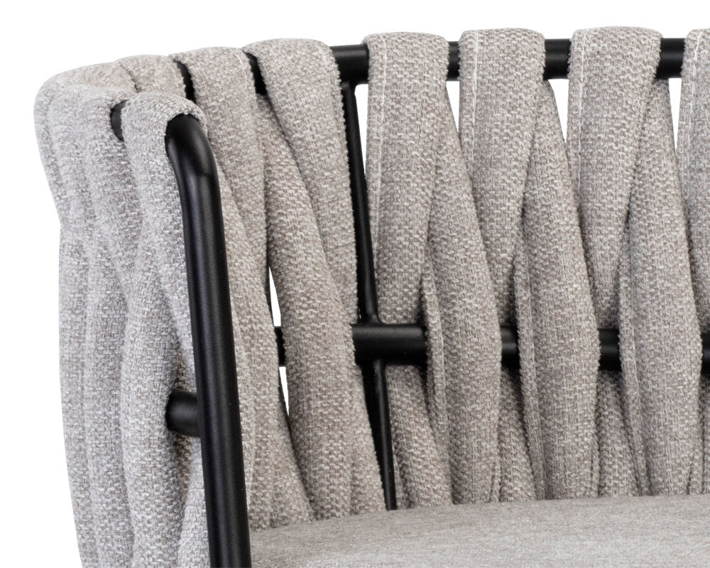 Sunpan - Ikon Sarai Counter Stool - Belfast Heather Grey - 106189 view 6
