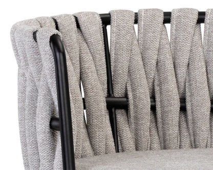 Sunpan - Ikon Sarai Counter Stool - Belfast Heather Grey - 106189 view 6