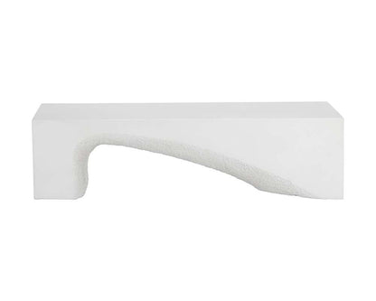 Sunpan - Soma Bench - White - 110445 veiw 2