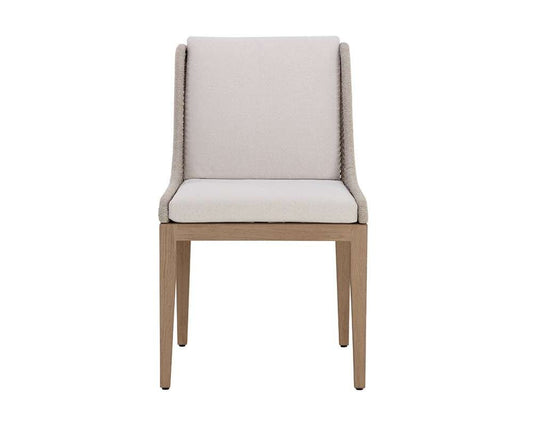 Sunpan - Sorrento Dining Chair - Drift Brown - Palazzo Cream - 110736 veiw 2