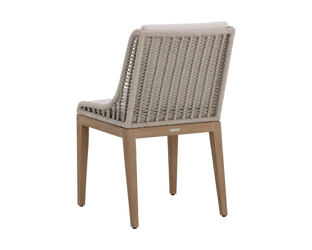 Sunpan - Sorrento Dining Chair - Drift Brown - Palazzo Cream - 110736 veiw 4
