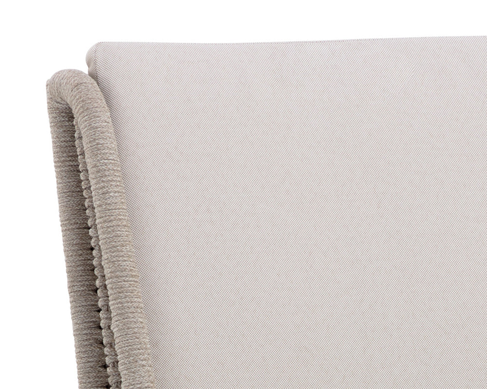 Sunpan - Sorrento Dining Chair - Drift Brown - Palazzo Cream - 110736 view 5