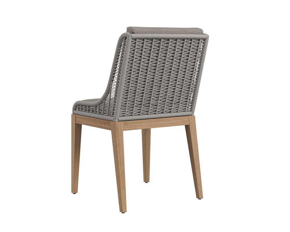 Sunpan - Sorrento Dining Chair - Natural - Palazzo Taupe - 109517 veiw 4