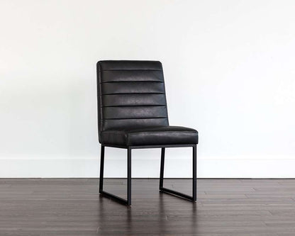 Sunpan - Spyros Dining Chair - Coal Black (Set Of 2) - 105157 veiw 4