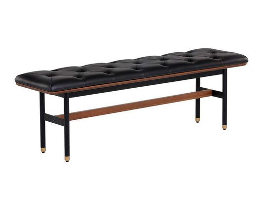Sunpan - Staten Bench - Black - 107612 veiw 1