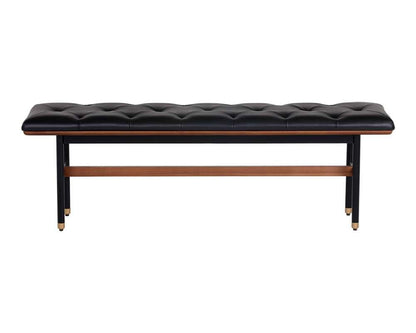 Sunpan - Staten Bench - Black - 107612 veiw 2