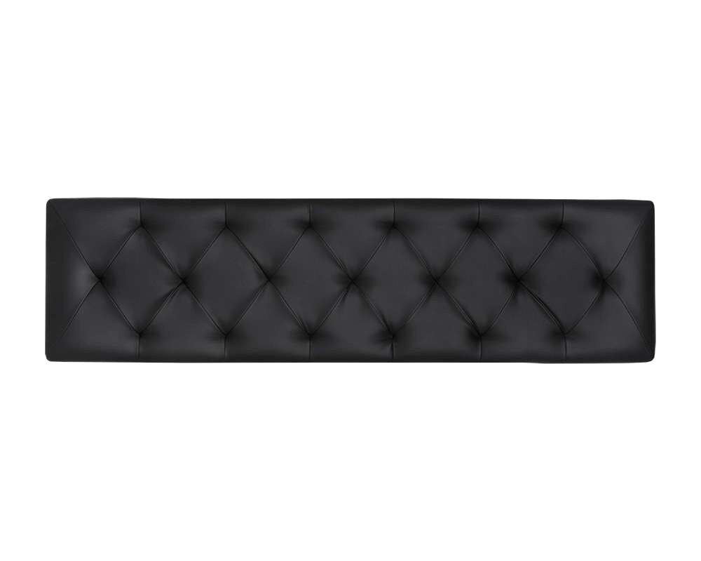 Sunpan - Staten Bench - Black - 107612 veiw 3