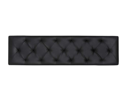Sunpan - Staten Bench - Black - 107612 veiw 3