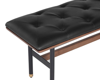Sunpan - Staten Bench - Black - 107612 view 5