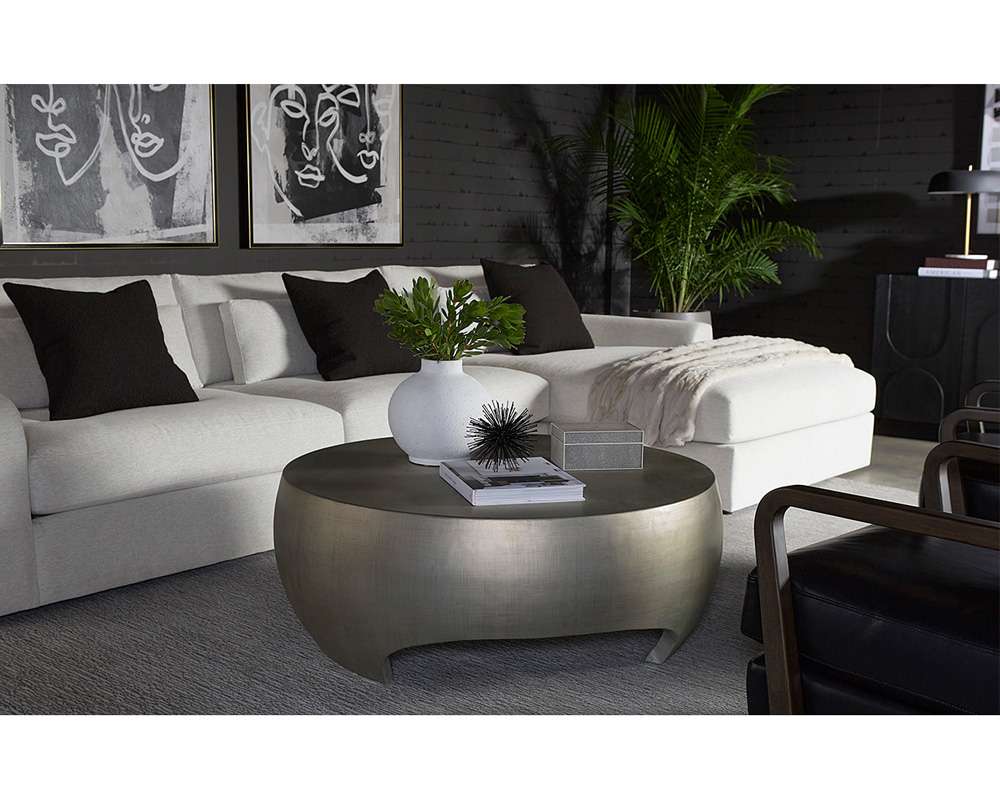 Sunpan - Tarsus Coffee Table - Pewter - 111258 veiw 5