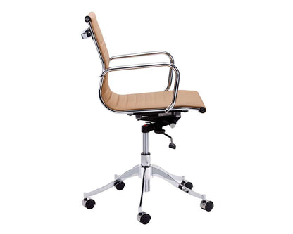 Sunpan - Urban Unity Tyler Office Chair - Tan - 102686 veiw 3
