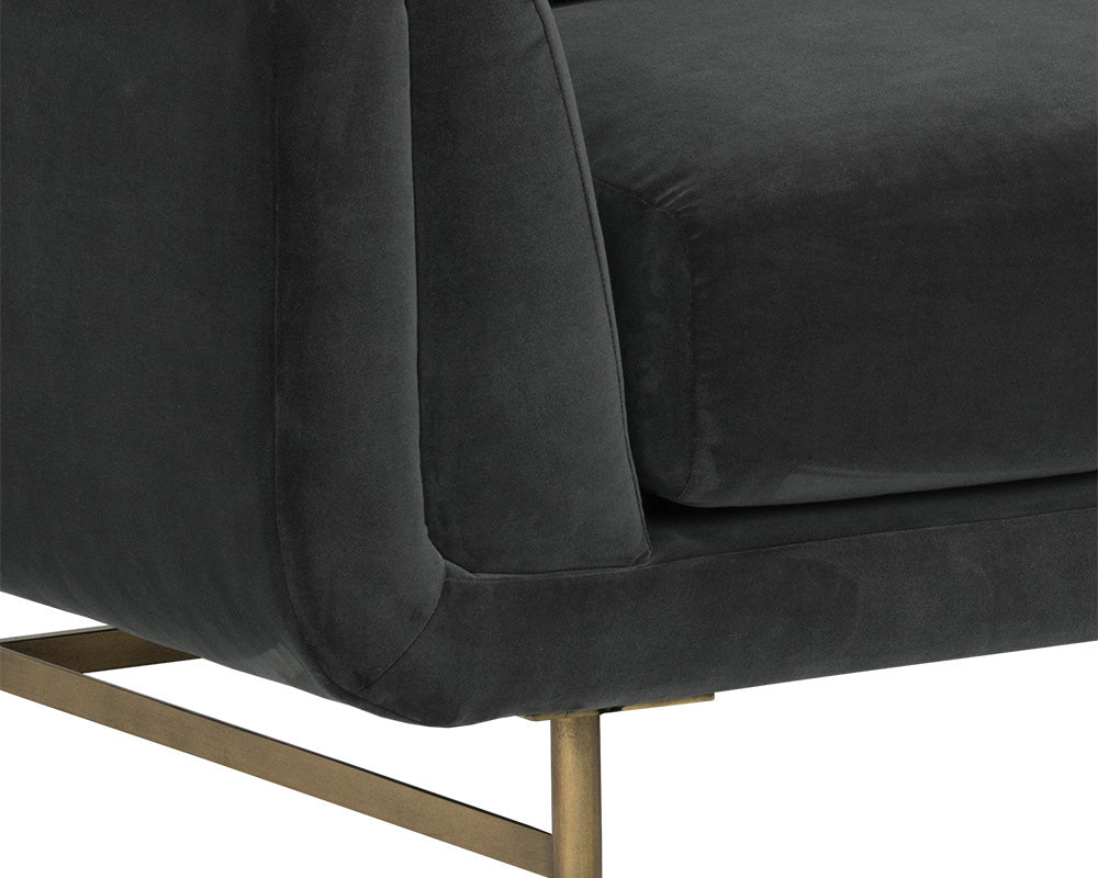 Sunpan - MIXT Veera Sofa - Shadow Grey - 103641 view 4