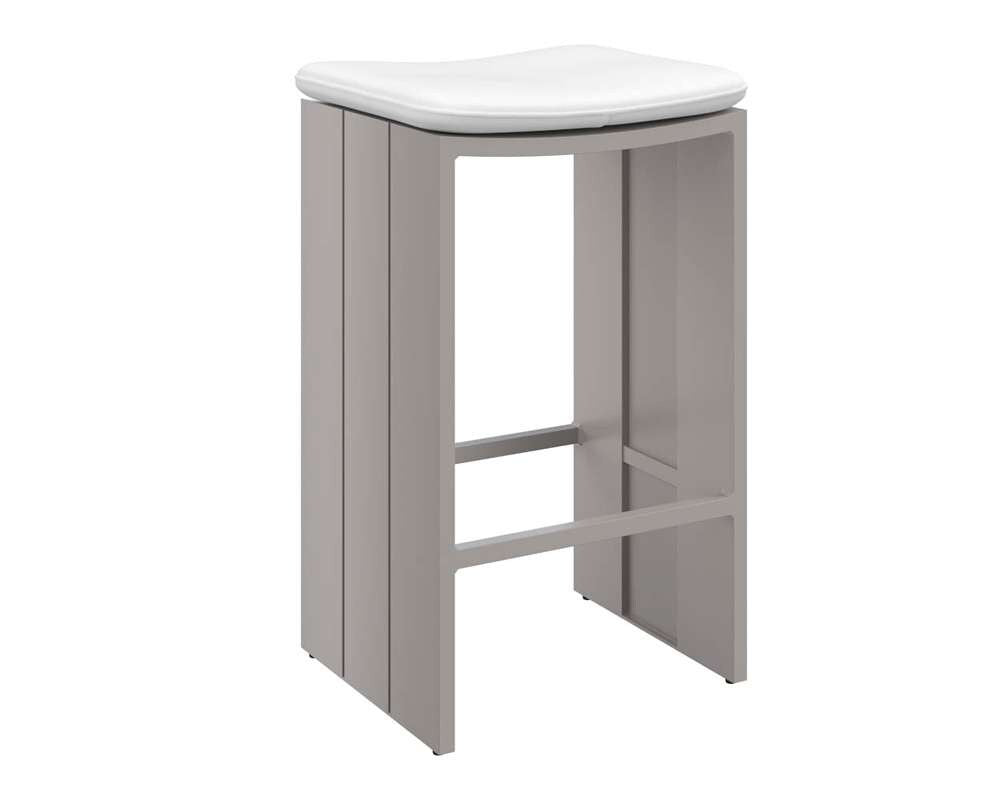 Sunpan - Verin Barstool - Greige - Stinson White - 111225_CLOSEOUT veiw 1
