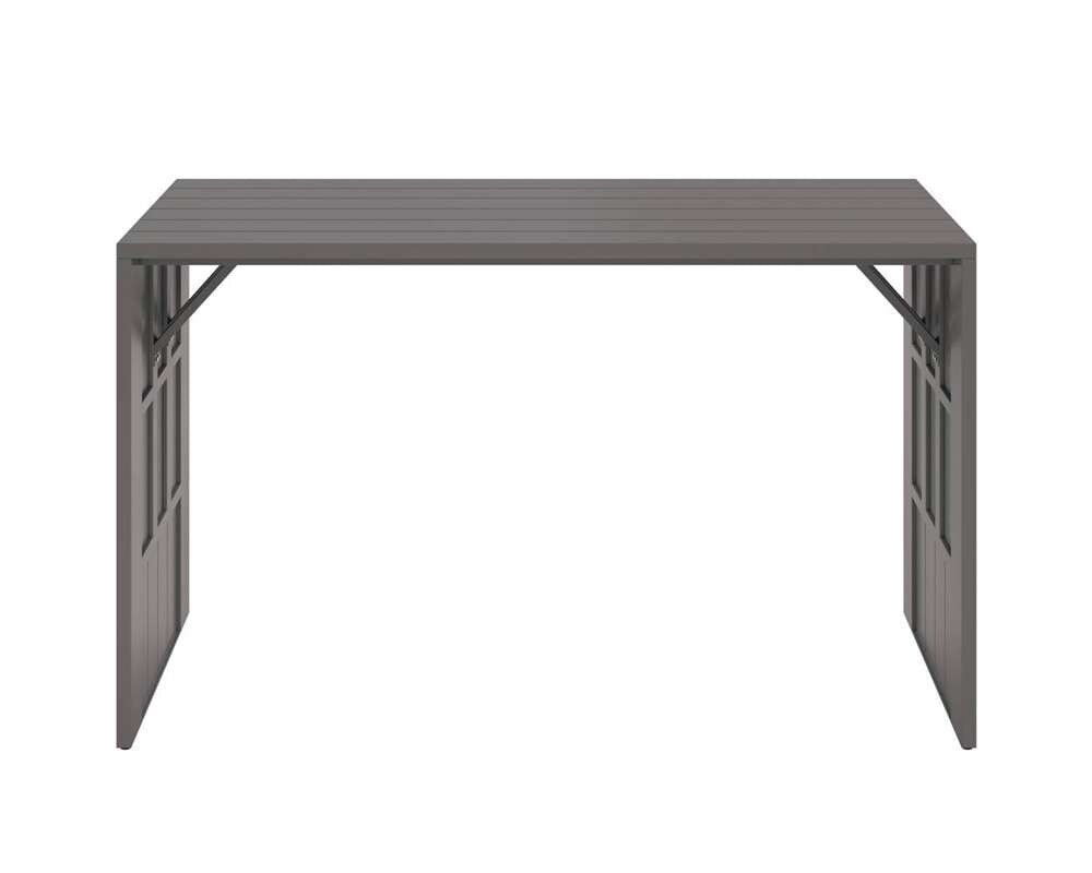 Sunpan - Verin Bar Table - Warm Grey - 110975_CLOSEOUT veiw 2
