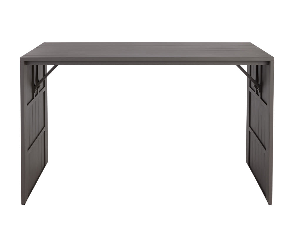 Sunpan - Verin Bar Table - Warm Grey - 110975_CLOSEOUT view 4