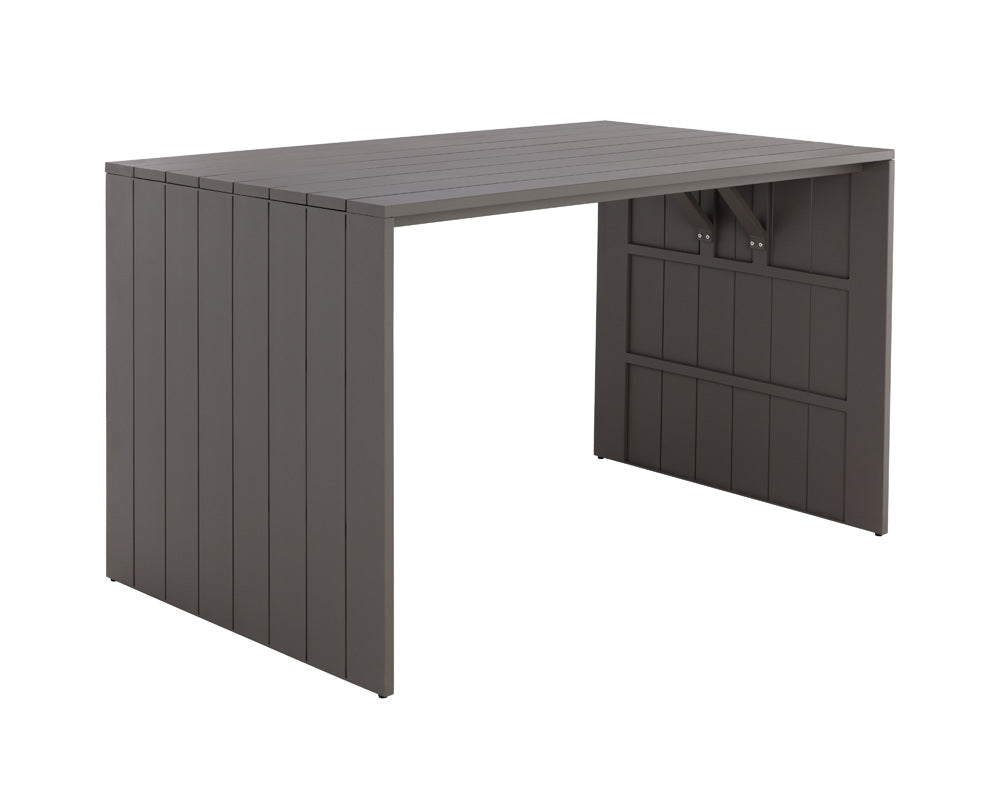 Sunpan - Verin Bar Table - Warm Grey - 110975_CLOSEOUT view 5