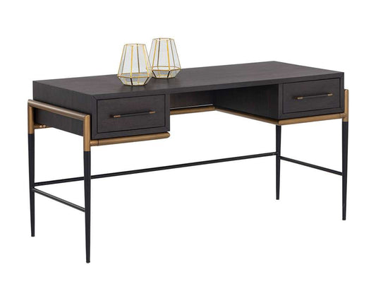 Sunpan - MIXT Weldrick Desk - Espresso - 107459 veiw 1