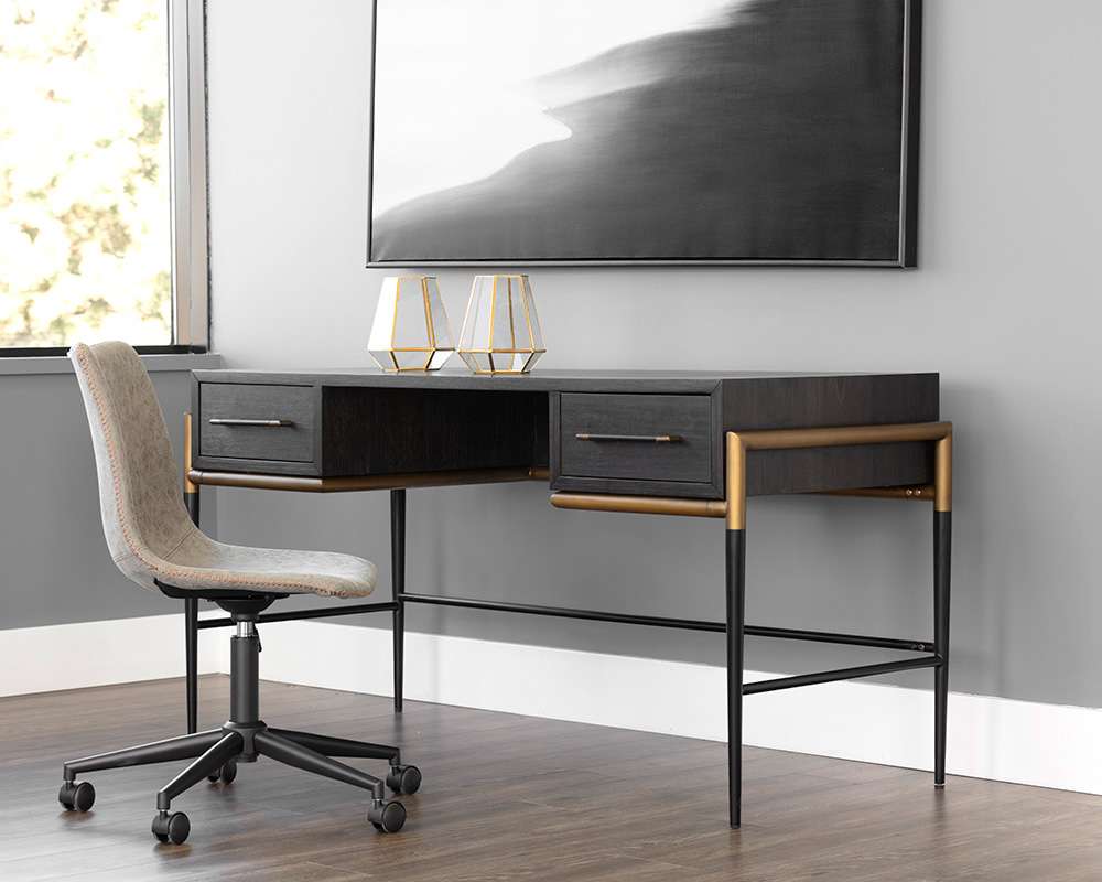 Sunpan - MIXT Weldrick Desk - Espresso - 107459 veiw 4