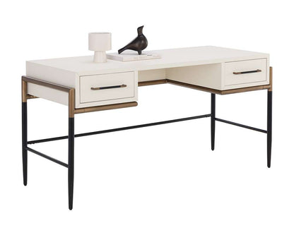 Sunpan - MIXT Weldrick Desk - Oyster - 110814 veiw 1