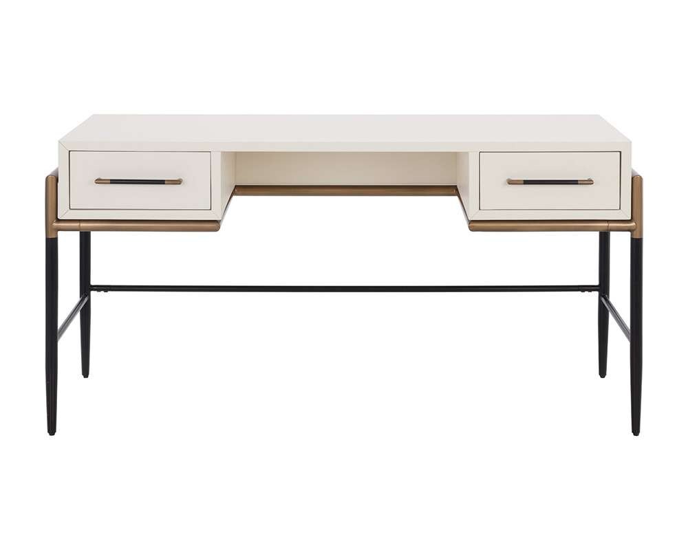 Sunpan - MIXT Weldrick Desk - Oyster - 110814 veiw 3
