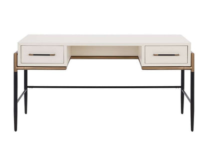 Sunpan - MIXT Weldrick Desk - Oyster - 110814 veiw 3