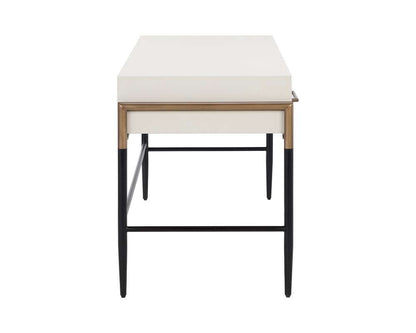 Sunpan - MIXT Weldrick Desk - Oyster - 110814 veiw 5