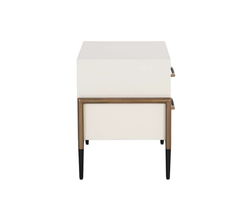 Sunpan - MIXT Weldrick Nightstand - Oyster - 110813 veiw 5