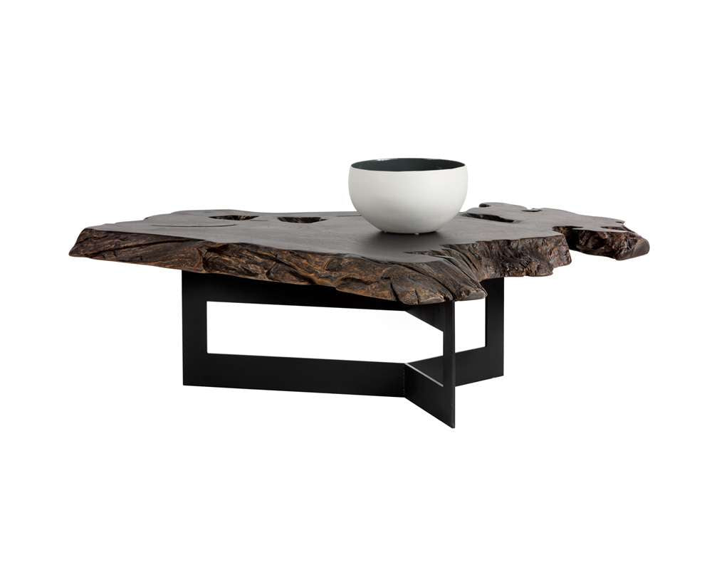 Sunpan - Artezia Wyatt Coffee Table - Black / Dark Brown - 102222 veiw 1