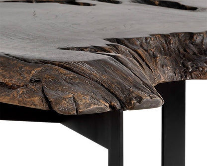 Sunpan - Artezia Wyatt Coffee Table - Black / Dark Brown - 102222 view 5