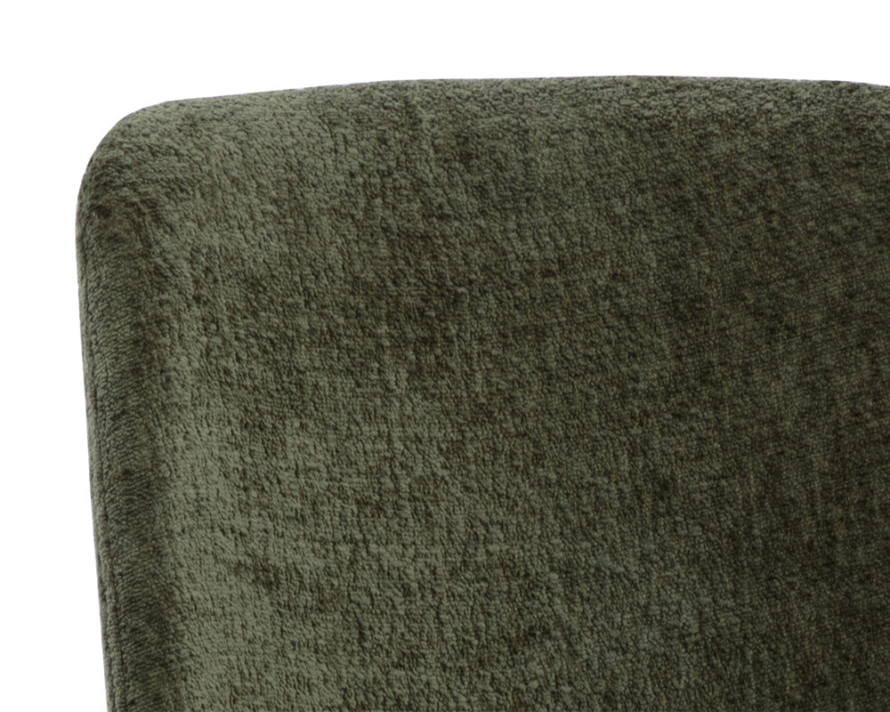 Sunpan - Zeke Dining Chair - Antique Brass - Bergen Olive (Set Of 2) - 109171 view 7