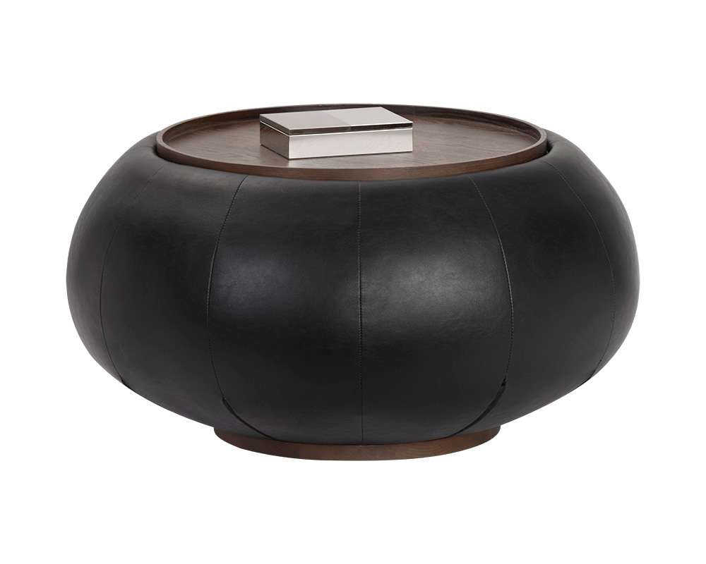 Sunpan - Ikon Zenzi Storage Coffee Table - Bravo Black - 106398 veiw 1