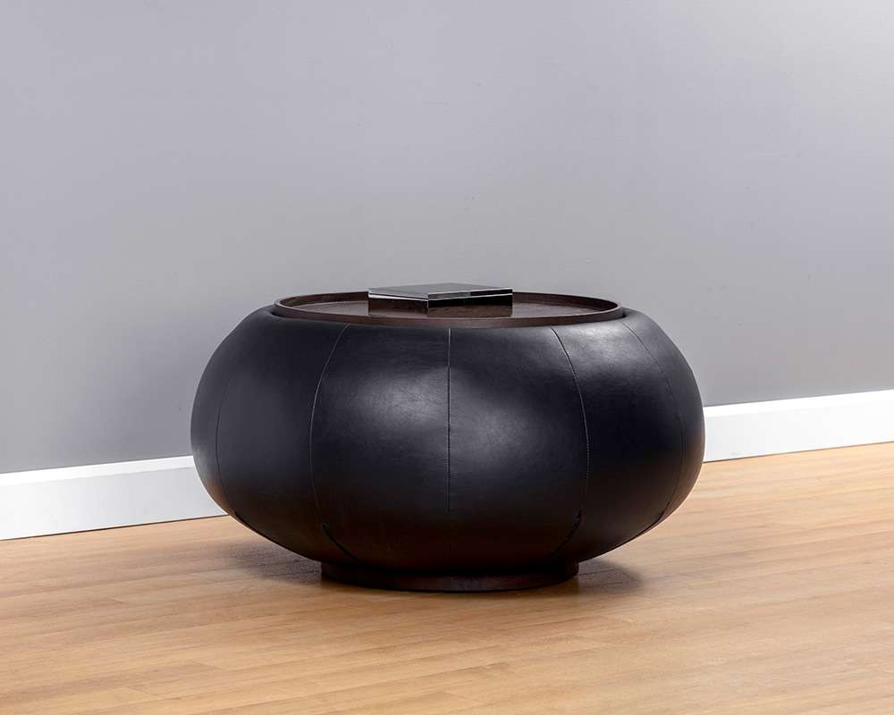 Sunpan - Ikon Zenzi Storage Coffee Table - Bravo Black - 106398 veiw 4