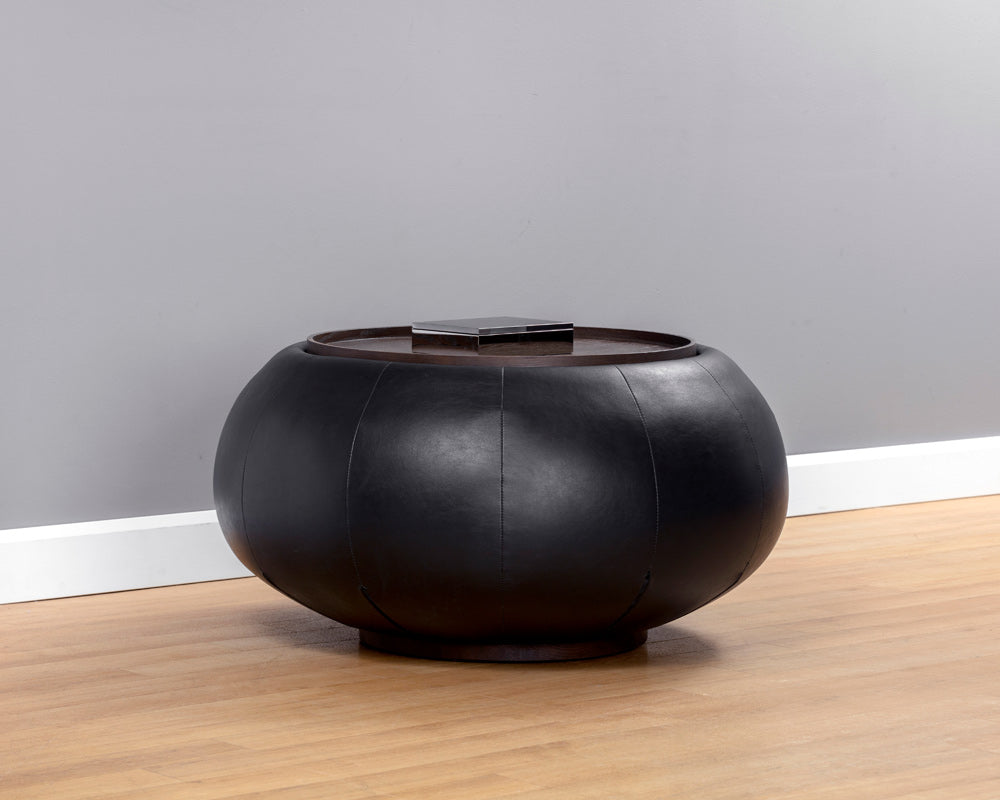 Sunpan - Ikon Zenzi Storage Coffee Table - Bravo Black - 106398_CLOSEOUT view 7