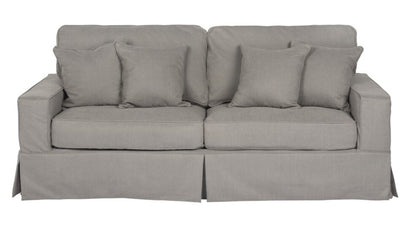 Sunset Trading - Americana Slipcovered Sofa Performance Gray - SU-108500-391094 veiw 2