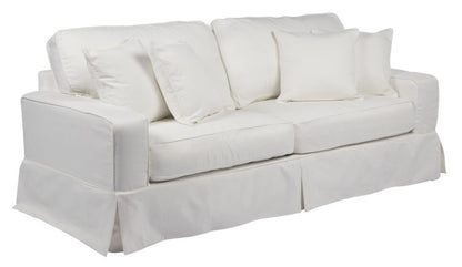 Sunset Trading - Americana Slipcovered Sofa Performance White - SU-108500-391081 veiw 1