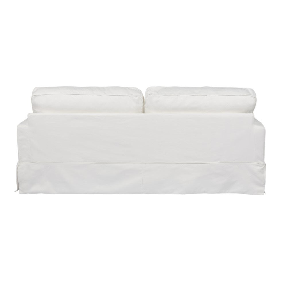 Sunset Trading - Americana Slipcovered Sofa Performance White - SU-108500-391081 veiw 4