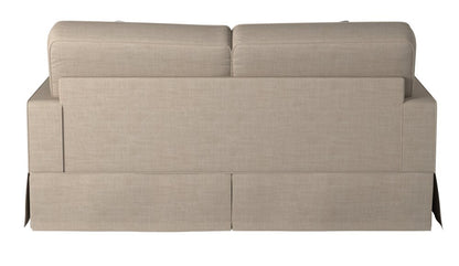 Sunset Trading - Americana Slipcover for Box Cushion Track Arm Loveseat - Linen - SU-108510SC-466082 veiw 5