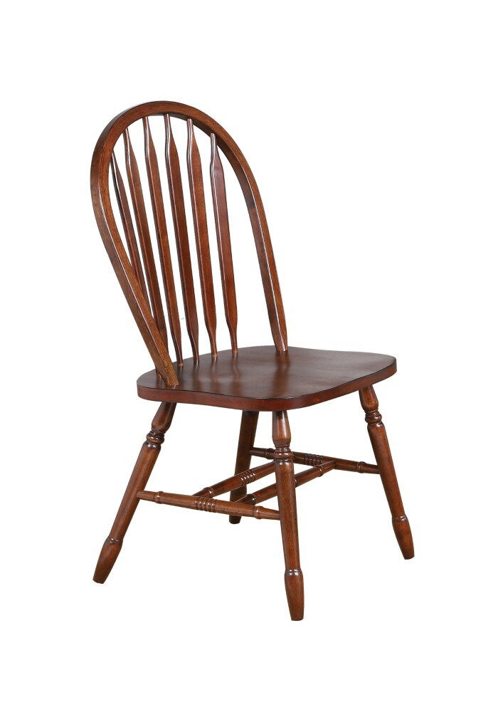 Sunset Trading - Andrews 3 Piece 42 Round Drop Leaf Dining Set With Arrowback Chairs - DLU-ADW4242-820-CT3PC veiw 5
