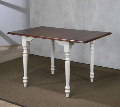 Sunset Trading -  Andrews  48in Rectangular Extendable Drop Leaf Dining Table  - PK-ADW3448-AW veiw 3