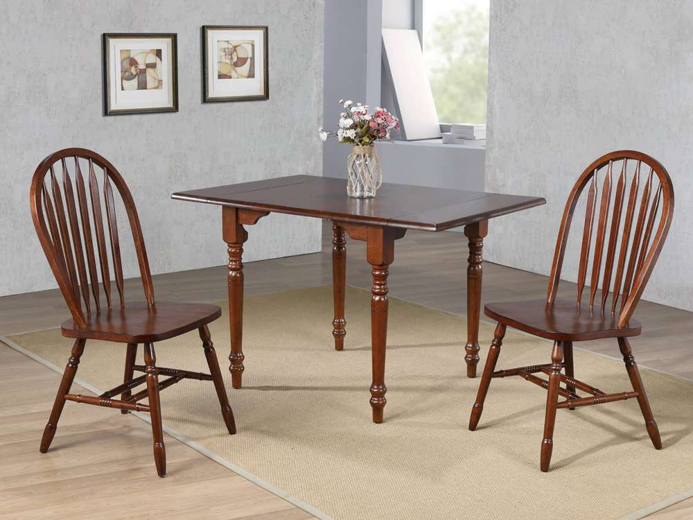 Sunset Trading -  Andrews  48in Rectangular Extendable Drop Leaf Dining Table  - PK-ADW3448-CT veiw 5