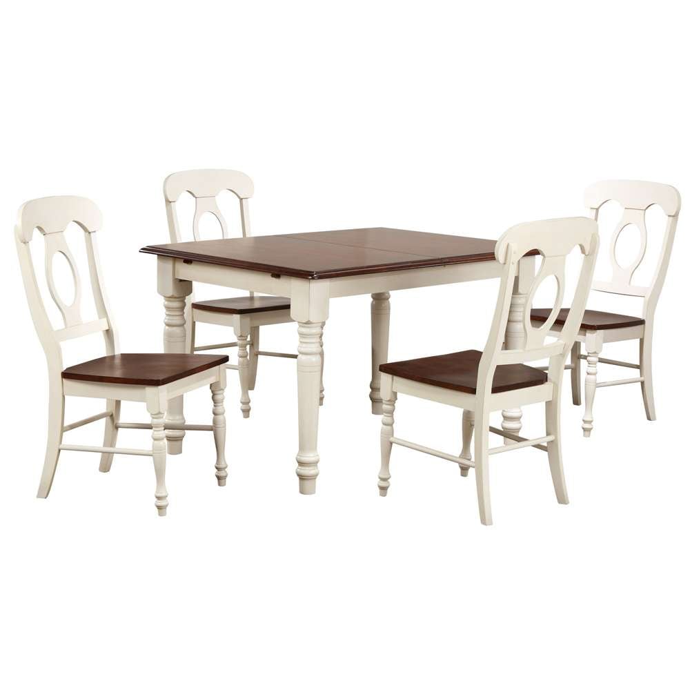 Sunset Trading -  Andrews  5 Piece 60in Rectangular Extendable Dining Set  - PK-ADW3660-C50-AW5P veiw 1