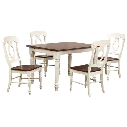 Sunset Trading -  Andrews  5 Piece 60in Rectangular Extendable Dining Set  - PK-ADW3660-C50-AW5P veiw 1
