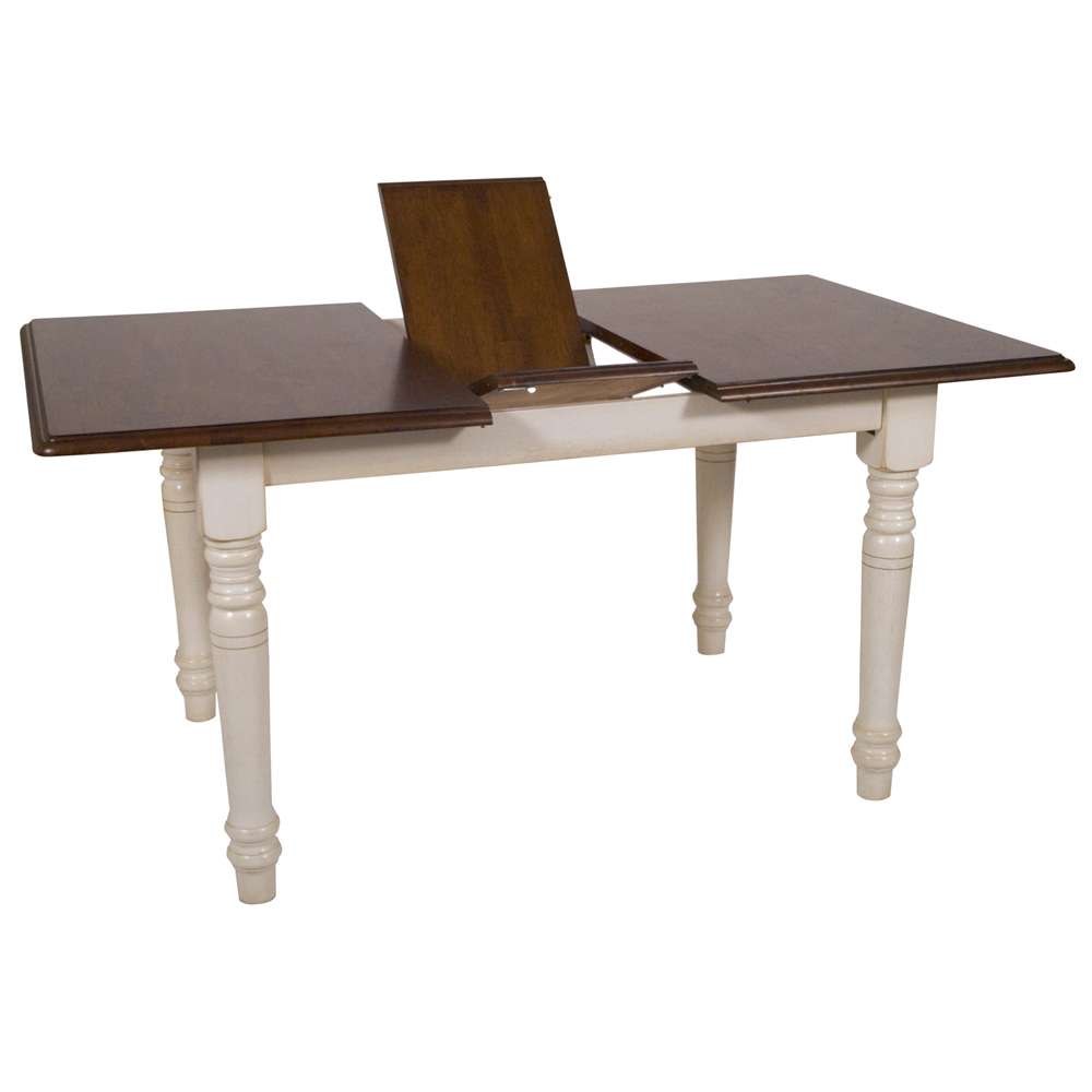 Sunset Trading -  Andrews  5 Piece 60in Rectangular Extendable Dining Set  - PK-ADW3660-C50-AW5P veiw 3