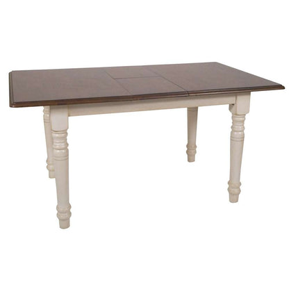 Sunset Trading -  Andrews  5 Piece 60in Rectangular Extendable Dining Set - PK-ADW3660-820-AW5P veiw 4