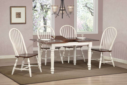Sunset Trading -  Andrews  5 Piece 60in Rectangular Extendable Dining Set  - PK-ADW3660-C30-AW5P veiw 2