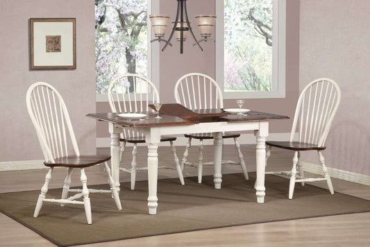 Sunset Trading -  Andrews  5 Piece 60in Rectangular Extendable Dining Set  - PK-ADW3660-C30-AW5P veiw 2